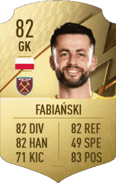 Lukasz Fabianski Poland F I F A - Card Players Video Games Multi Media 