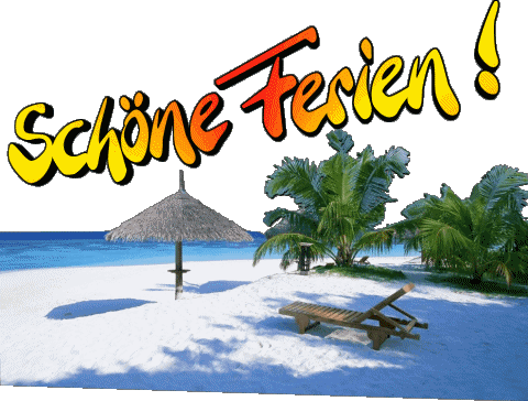 28 Sfondo trasparente Schöne Ferien Tedesco Messagi 