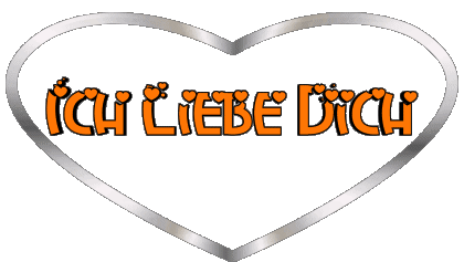 Coeur Ich Liebe Dich Allemand Messages 