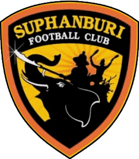 Suphanburi FC Thaïlande FootBall Club Asie Logo Sports 