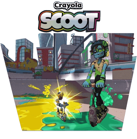 Iconos Crayola Scoot Vídeo Juegos Multimedia 