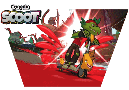 Symbole Crayola Scoot Videospiele Multimedia 
