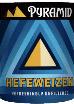 Hefeweizen-Hefeweizen Pyramid USA Bières Boissons 