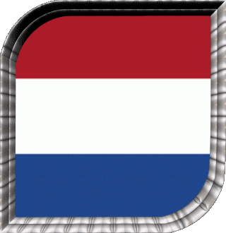 Square Netherlands Europe Flags 