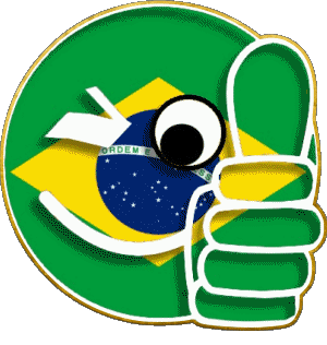 Faccina - OK Brasile America Bandiere 