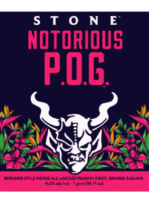 Notorious P.O.G-Notorious P.O.G Stone Brewing co USA Bier Getränke 