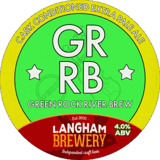 GRRB - Green Rock River brew-GRRB - Green Rock River brew Langham Brewery UK Birre Bevande 