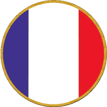 Rond National France Drapeaux 