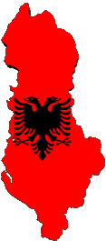 Various Albania Europe Flags 