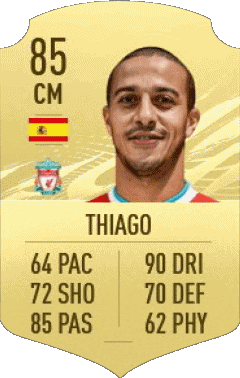 Thiago Alcântara España F I F A - Jugadores  cartas Vídeo Juegos Multimedia 