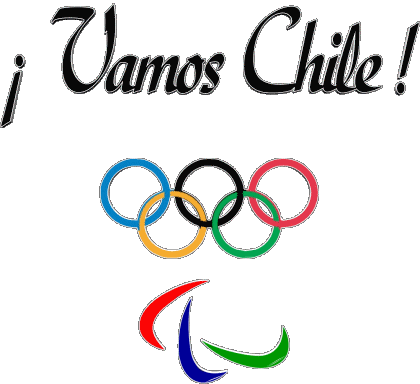 Juegos Olímpicos Vamos Chile Español Mensajes 