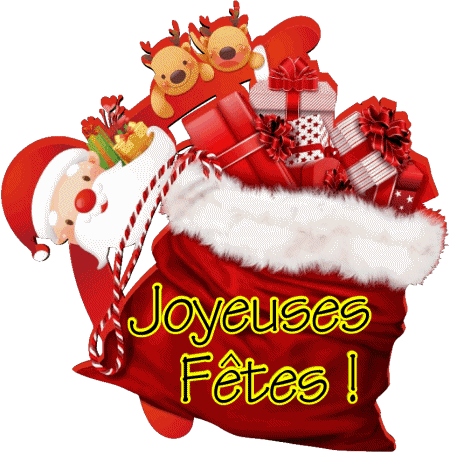 Serie 02 Joyeuses Fêtes (Noël) Francese Messagi 