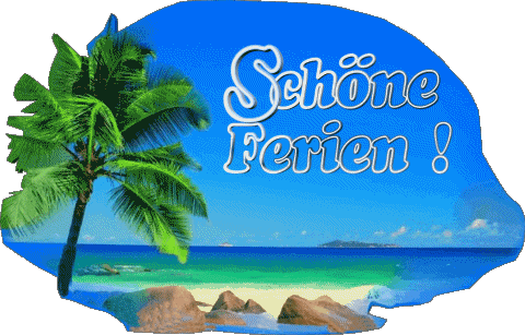 17 Transparent Background Schöne Ferien German Messages 