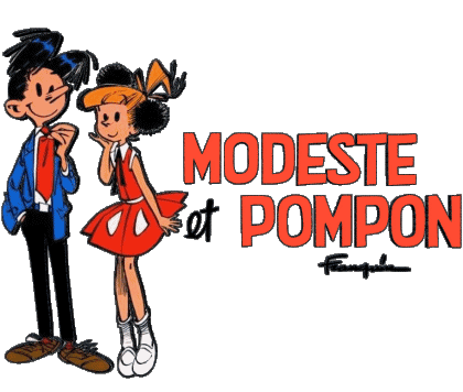 Modeste et Pompom Comic Strip Multi Media 