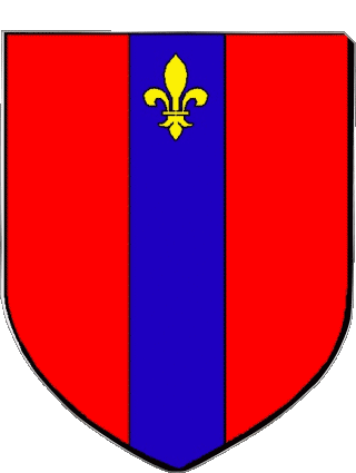 Blasón-Blasón VIC FEZENSAC 32 Departamentos - Ciudades Francia Banderas 