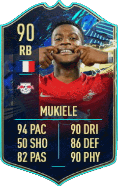 Nordi Mukiele France F I F A - Card Players Video Games Multi Media 