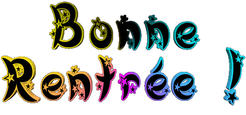 03 Fond Transparent Bonne Rentrée Français Messages 