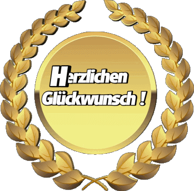 10 Herzlichen Glückwunsch Tedesco Messagi 