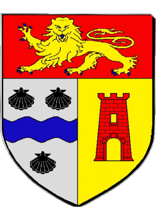 Wappen-Wappen GRADIGNAN 33 Abteilungen - Städte Frankreich Fahnen 