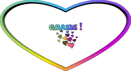 Cuore Grazie Italiano Messagi 