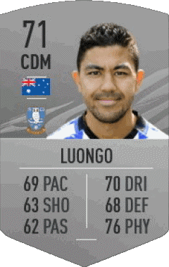 Massimo Luongo Australie F I F A - Joueurs Cartes Jeux Vidéo Multi Média 