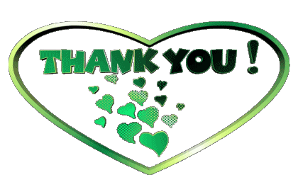 Heart Thank You English Messages 