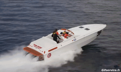 Offshore Power Boat Boote Transport Humor -  Fun 