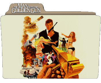 Icones L'Homme aux pistolets d'or James Bond 007 Cinéma International Multi Média 