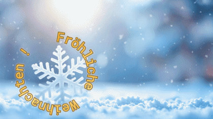 Video Fröhliche  Weihnachten German Messages 