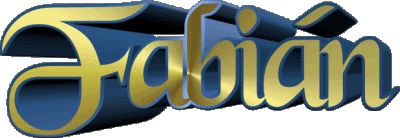 Fabián F MASCULINE - Spain First Names 