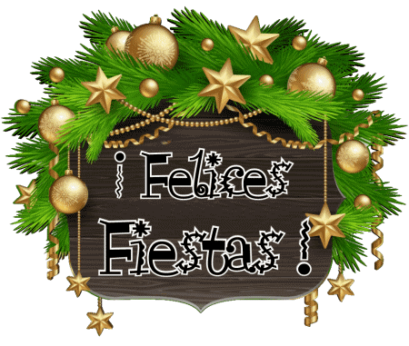 Serie 17 Felices Fiestas Espagnol Messages 