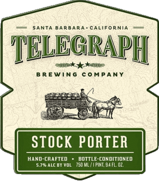 Stock porter-Stock porter Telegraph Brewing USA Birre Bevande 