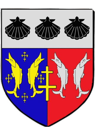 Blasón-Blasón BOULIGNY 55 Departamentos - Ciudades Francia Banderas 