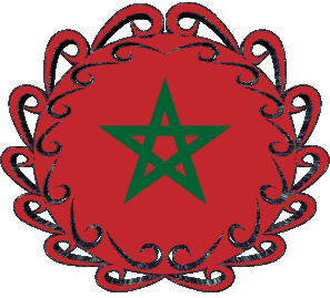 Forma 01 Marruecos África Banderas 