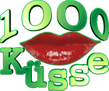 1000 Küsse Alemán Mensajes 