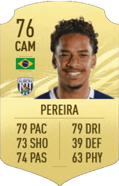 Matheus Fellipe Costa Pereira Brasil F I F A - Jugadores  cartas Vídeo Juegos Multimedia 