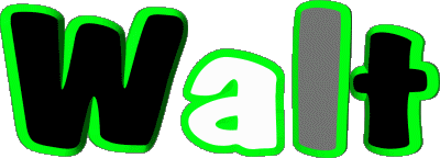 Walt W MASCULINE -  UK - USA - IRL - AUS - NZ First Names 