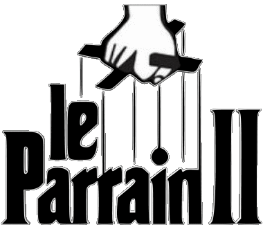 Logotipo Francés El Padrino Películas Internacional Multimedia 