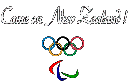 Olympic Games Come on New Zealand English Messages 