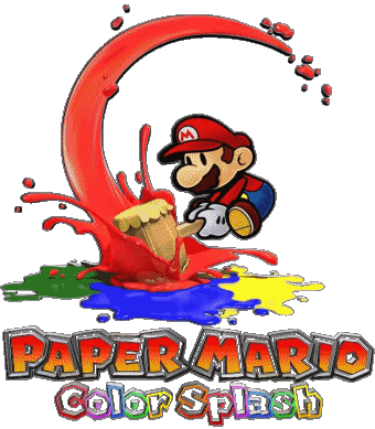 Paper Color Splash Super Mario Video Games Multi Media 