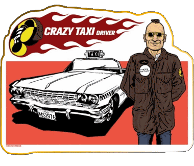 01 Crazy Taxi Jeux Vidéo Multi Média 