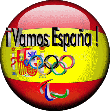 Juegos Olímpicos 02 Vamos España Espagnol Messages 