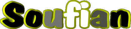 Soufian S MASCULINO - Magreb Musulmán Nombre 