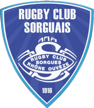 RC Sorgues Rhone Ouveze Dept 84 Rugby Club France Logo Sports 