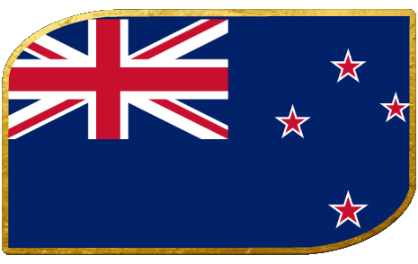 Rectangle New Zealand Oceania Flags 
