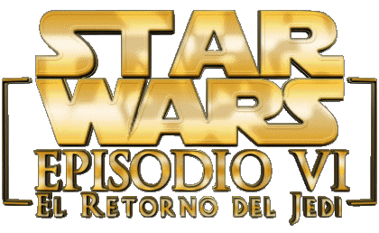 El Retorno del Jedi Logo Episode 06 Star Wars Movies International Multi Media 