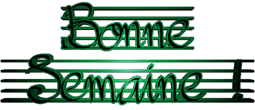 01 Bonne Semaine Francese Messagi 