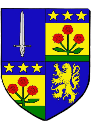 Wappen-Wappen CHATOU 78 Abteilungen - Städte Frankreich Fahnen 