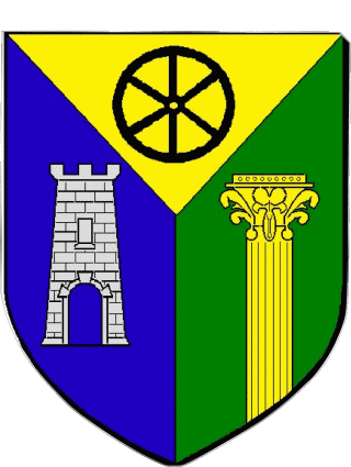 Blason-Blason SAINT REMY 71 Départements - Villes France Drapeaux 