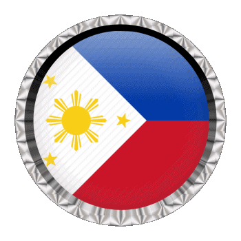 Round - Rings Philippines Asia Flags 